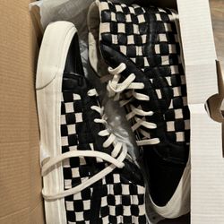 Vans OG SK8-HI Lx (Woven Leather) 11