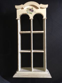 Miniature Curio Cabinet Shelf