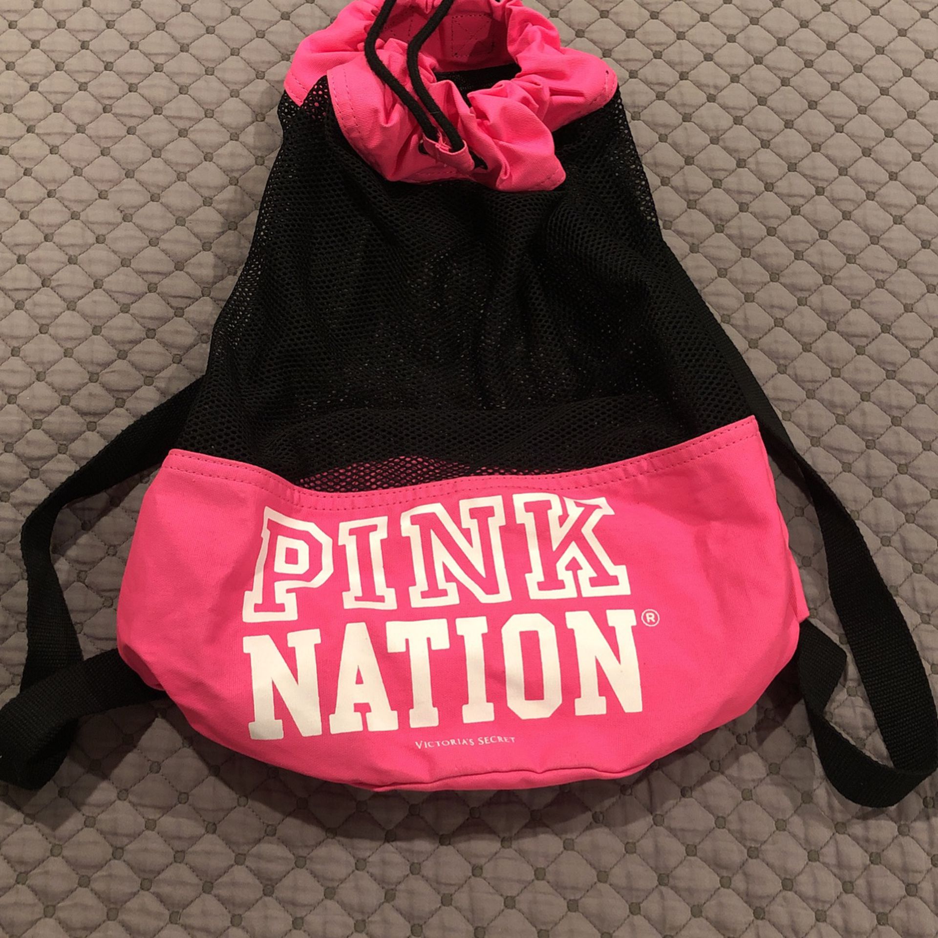 Victoria’s Secret PINK Bucket Mesh Backpack