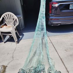 12ft  And 14ft  Heand Made  Mullet Nets.  Price Depends On The Net 