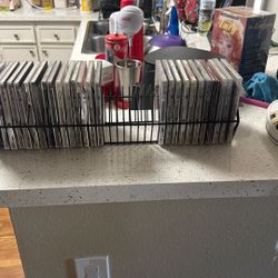 Various CDs With Rack Holder 