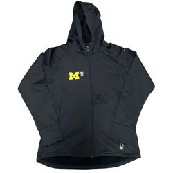 Spyder x Michigan XL black hoodie NWOT