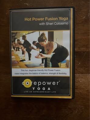 Corepower Yoga Hot Power Fusion Yoga DVD