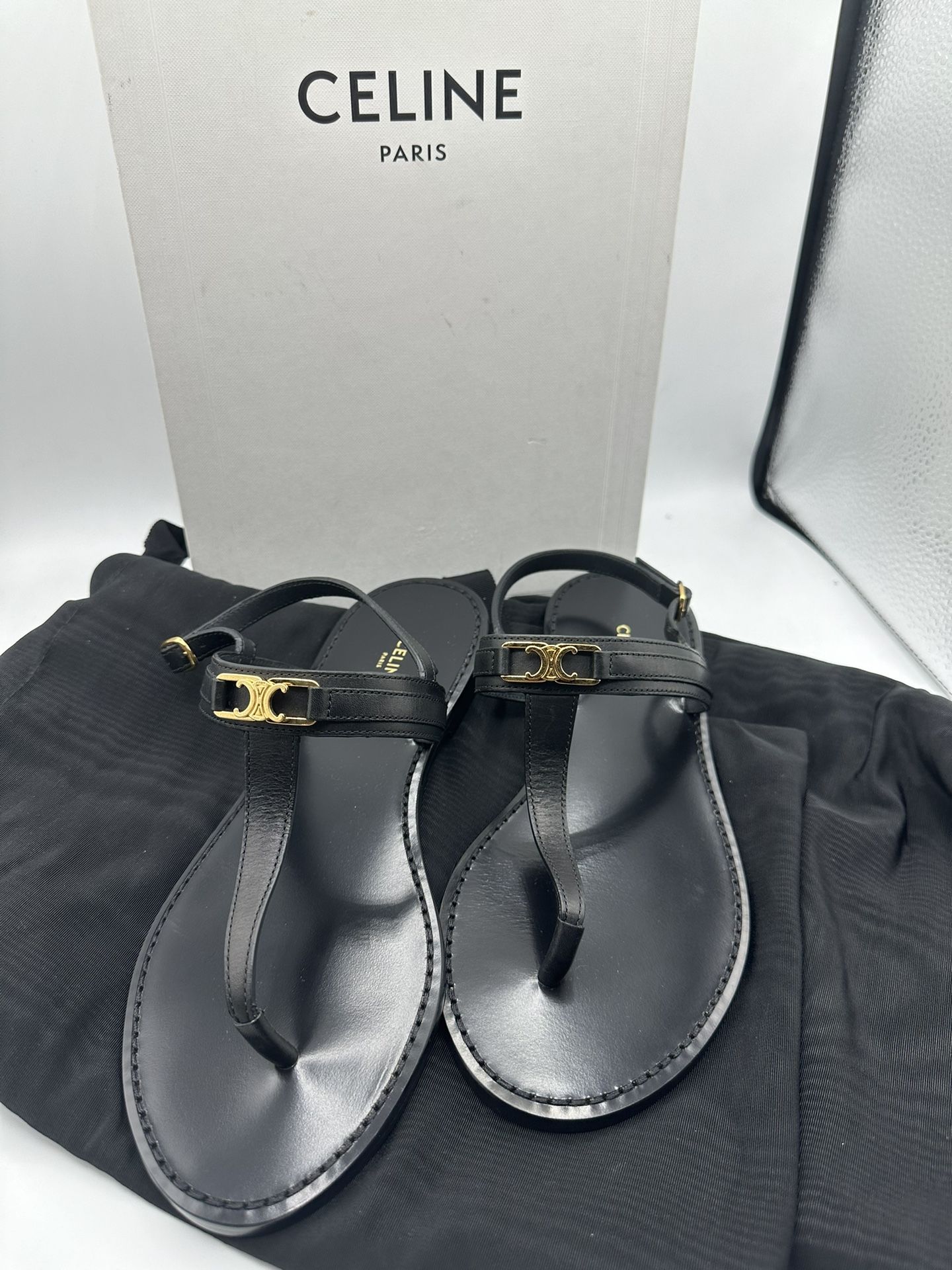 Celine Triomphe Sandals