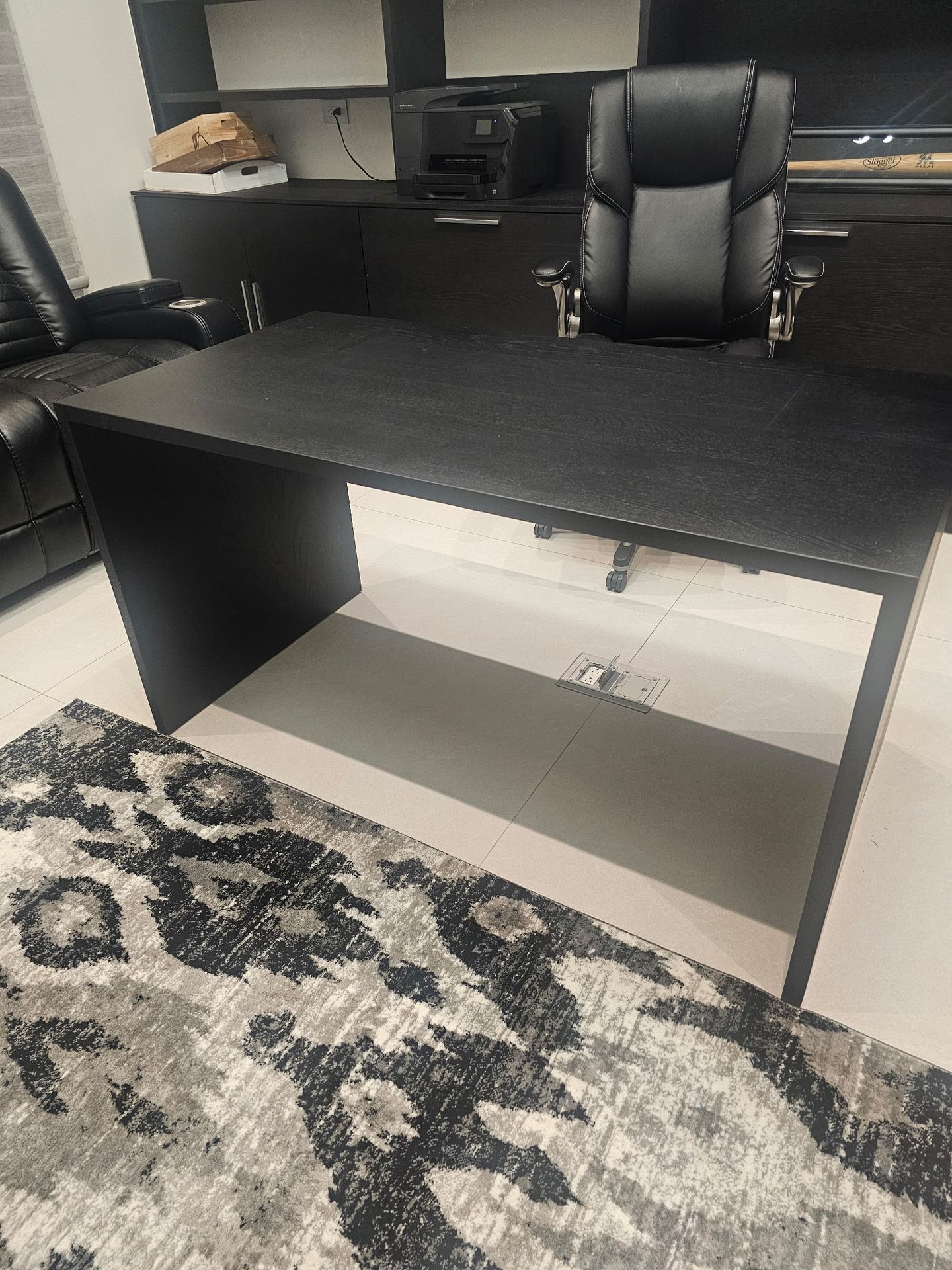 Industry West Solid Wood Home Office Desk