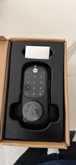 Yale Residential YRD226-CBA-BSP | Assure Lock Touchscreen Connected by August Module, Black Suede