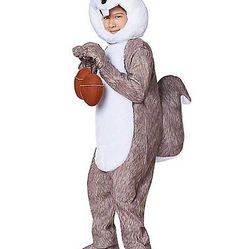 Kids Squirrel Costume Size 4- 10