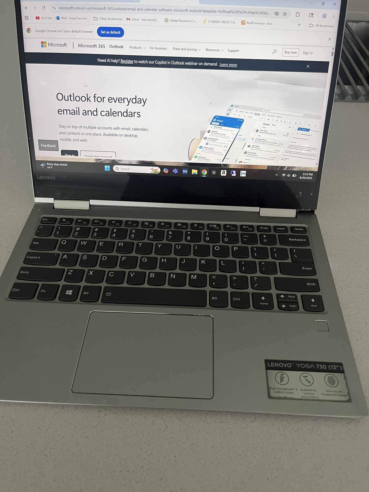 Lenovo Yoga 730 Touchscreen (13") needs repair .