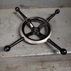 Walker Turner Captain Wheel Drill Press Feed Handle Ship Wheel Tool Shop Garage Tools