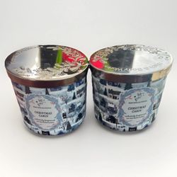 Bath & Body Works Christmas Cabin 3-Wick Scented Candles Gift Idea Yankee Swap