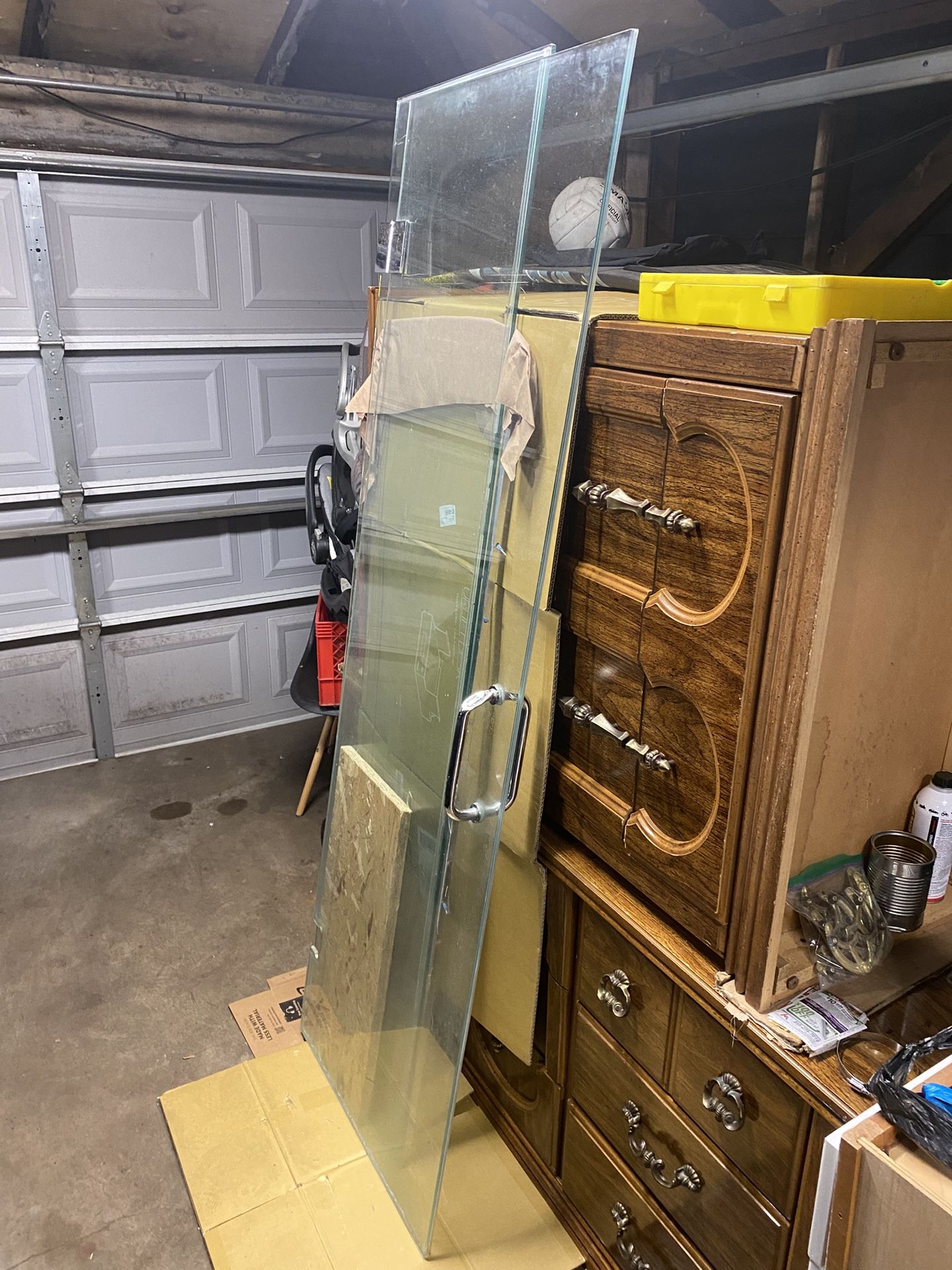 Glass Shower Doors 25.5” X 77”