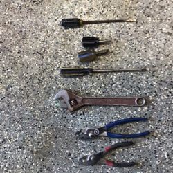 Misc Wrench Pliers Screwdrivers