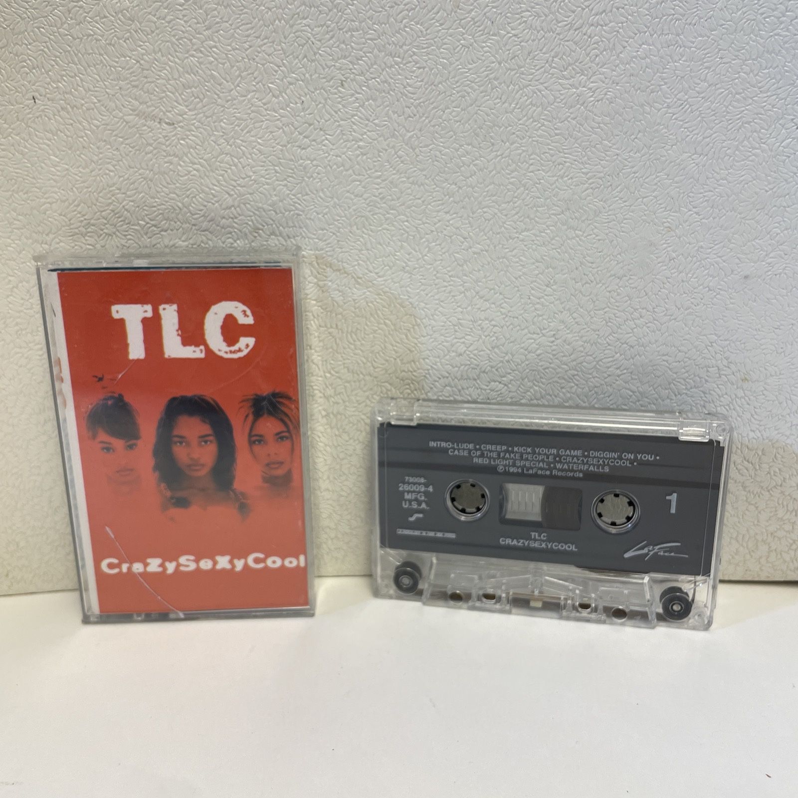 TLC Crazy Sexy Cool Audio Cassette Tape 1994 Laface Records-Tested