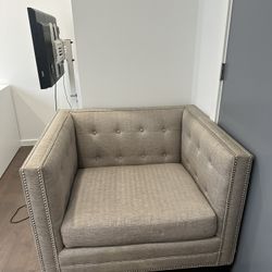 Grey Loveseat