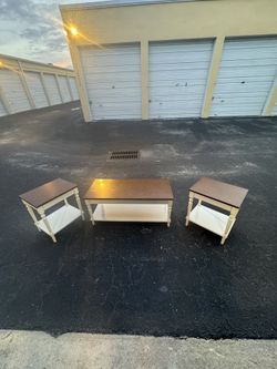 Center Table & End Table 