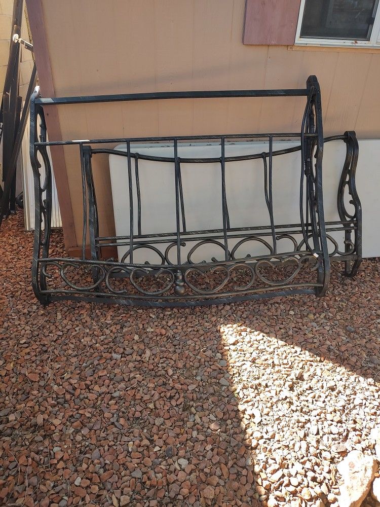 Full Size Bed Frame And Headboard And Footboard