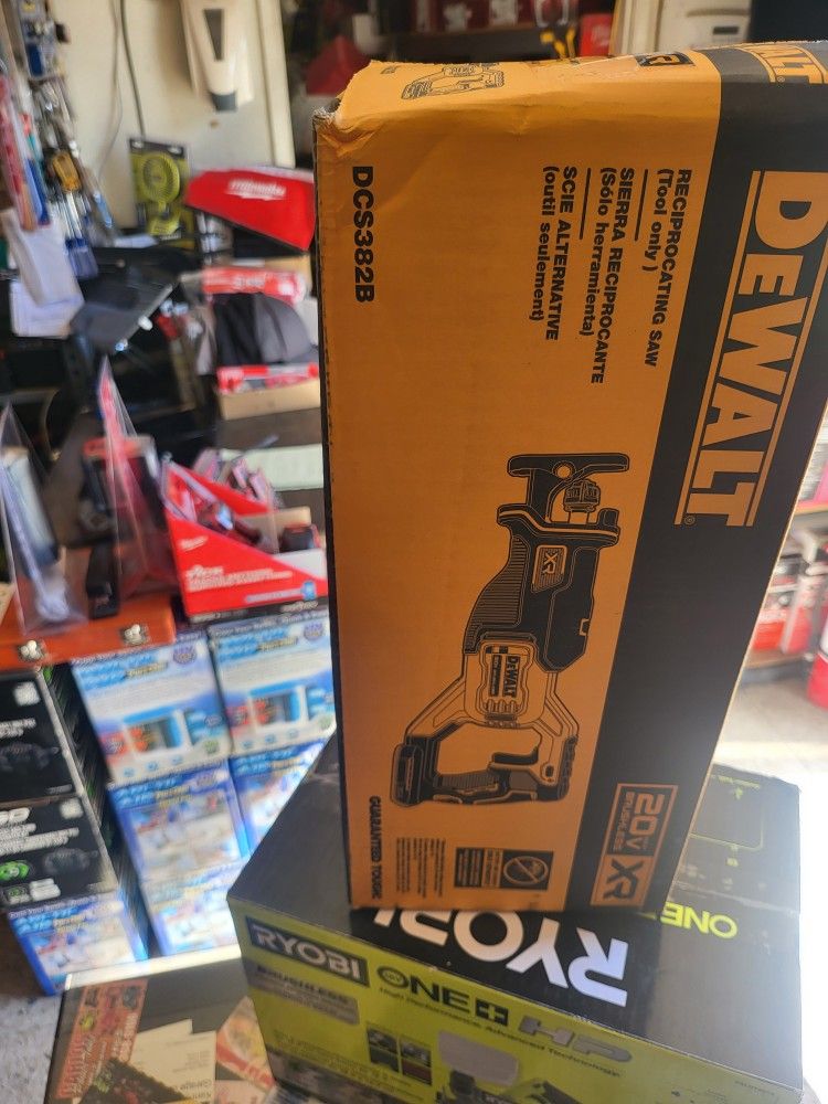 DEWALT 20V MAX XR BUSHLESS COMPACT SAW ZALL TOOL ONLY NEW 