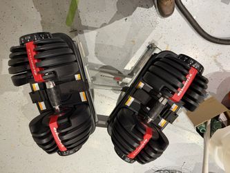 Bowflex SelectTech Dumbbell Adjustable Weights 