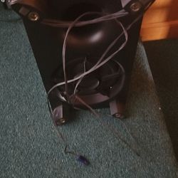 Sony SS-WSB111 Wired Subwoofer Speaker, 6 Ohms, Black, Rectangular