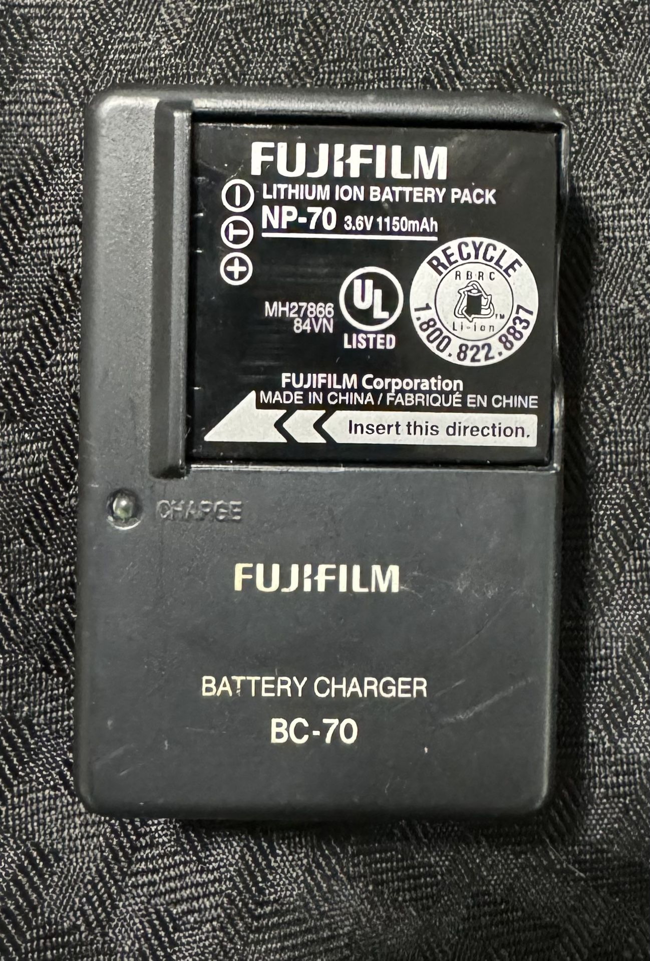 Fujifilm BC-70 Rapid Battery Charger