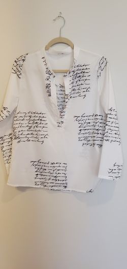 White top size small $15.00 each