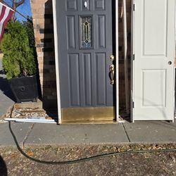 36x80 Front Door , Framed , Painted Ready To.install