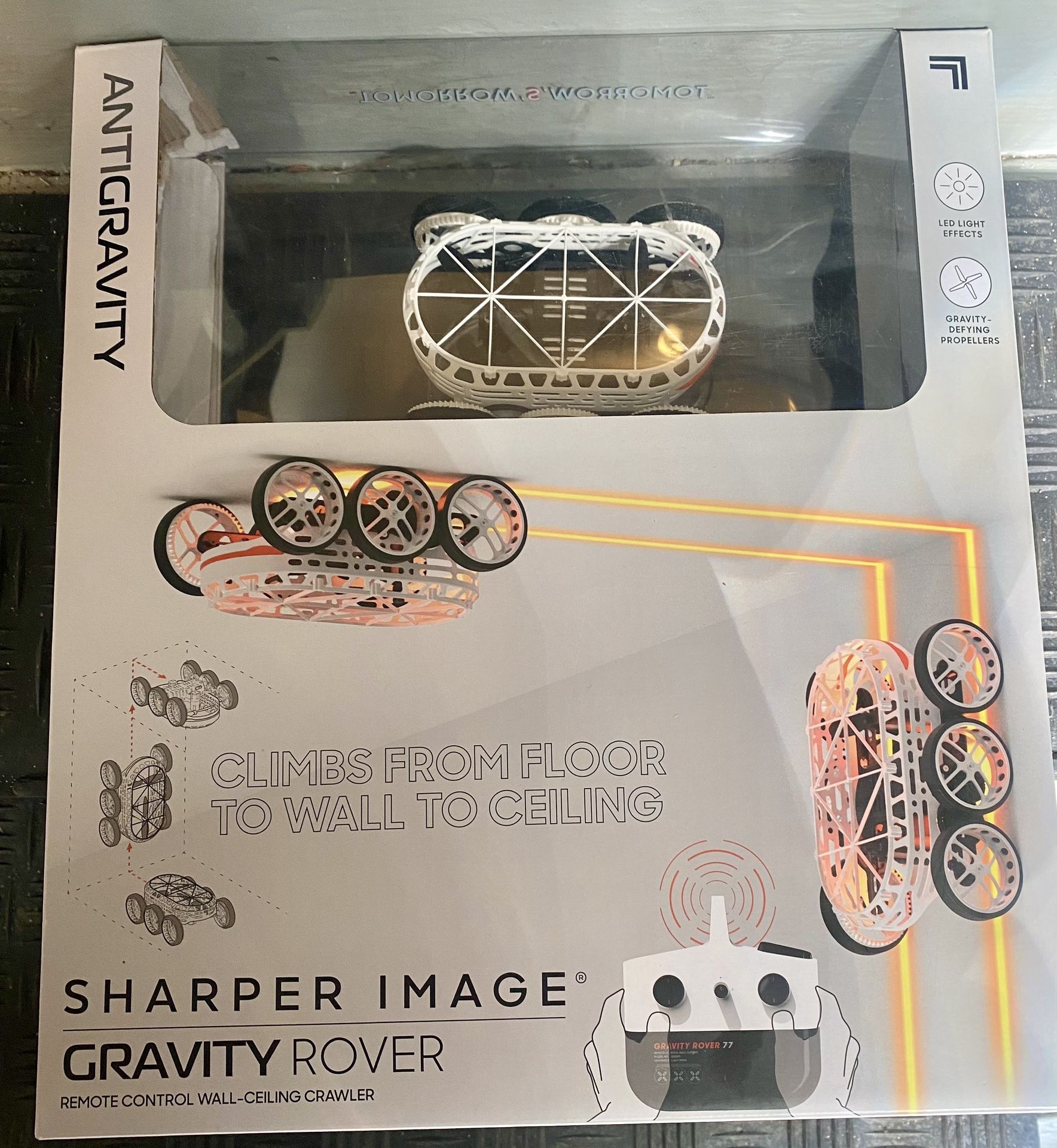 Sharper image, gravity rover