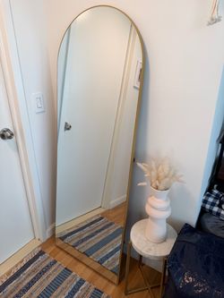 65x24 gold full length mirror