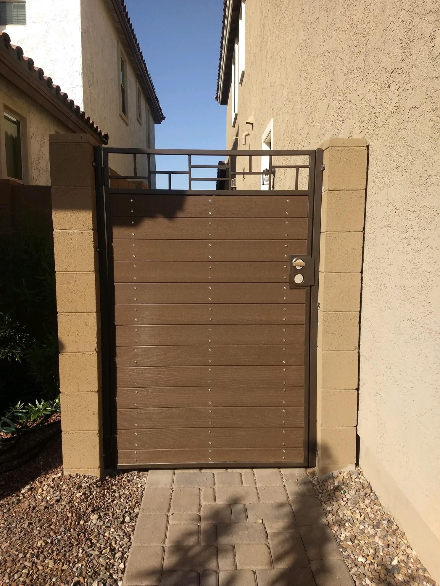 Rv gate, gate, entry gate, security door, pool fence