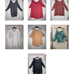 Ladies  Shirts/Tops Lot- Group 4  -Large/XL