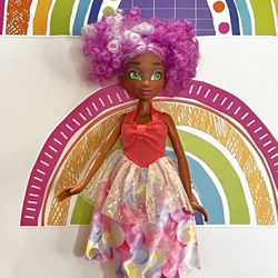 HAIRMAZING PRINCESS WITH PURPLE C URLY HAIR 11 INCH DOLL 