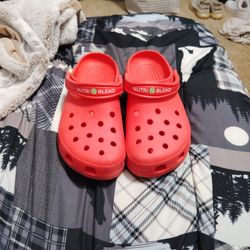 Red Nutri Blend Crocs 