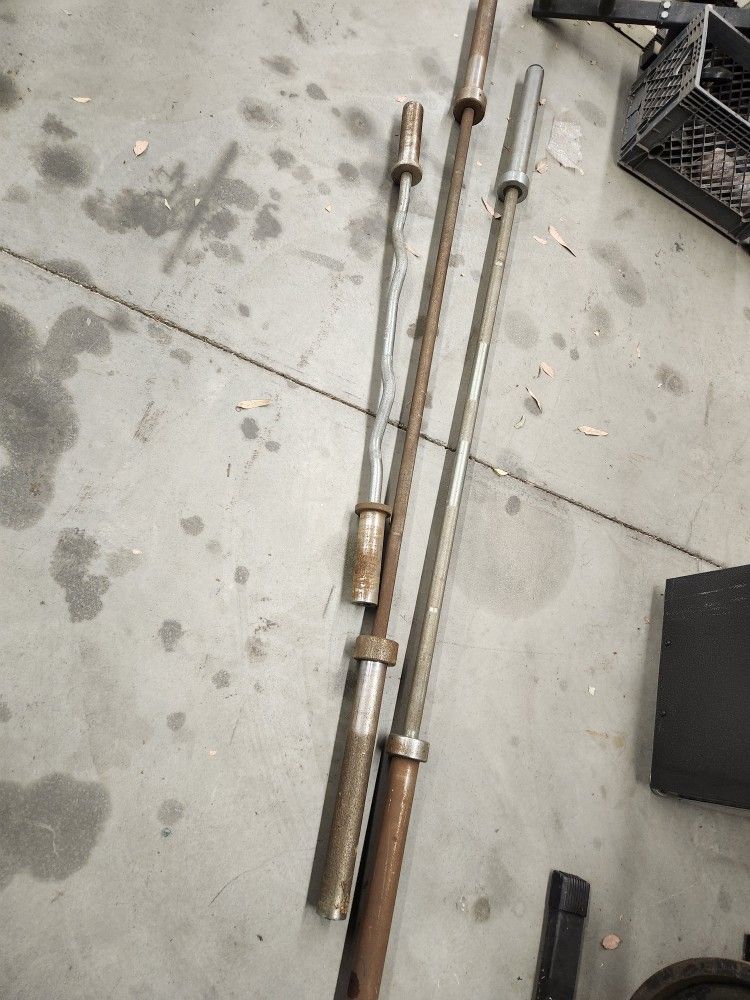 Olympic Bars Home Gym Weights 