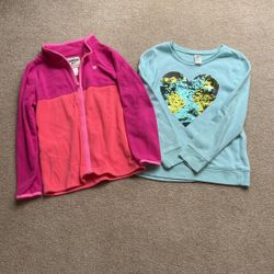 Girls Oshkosh B’Gosh Sweatshirt & Fleece Size 8