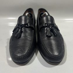 Allen Edmonds Urbino Italian Loafers Made in Italy Men's Sz 10 D Tassel Black 