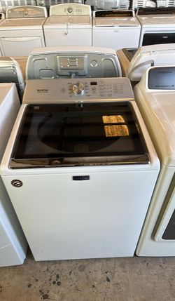 Maytag Top Load Electric Washer White Heavy Duty
