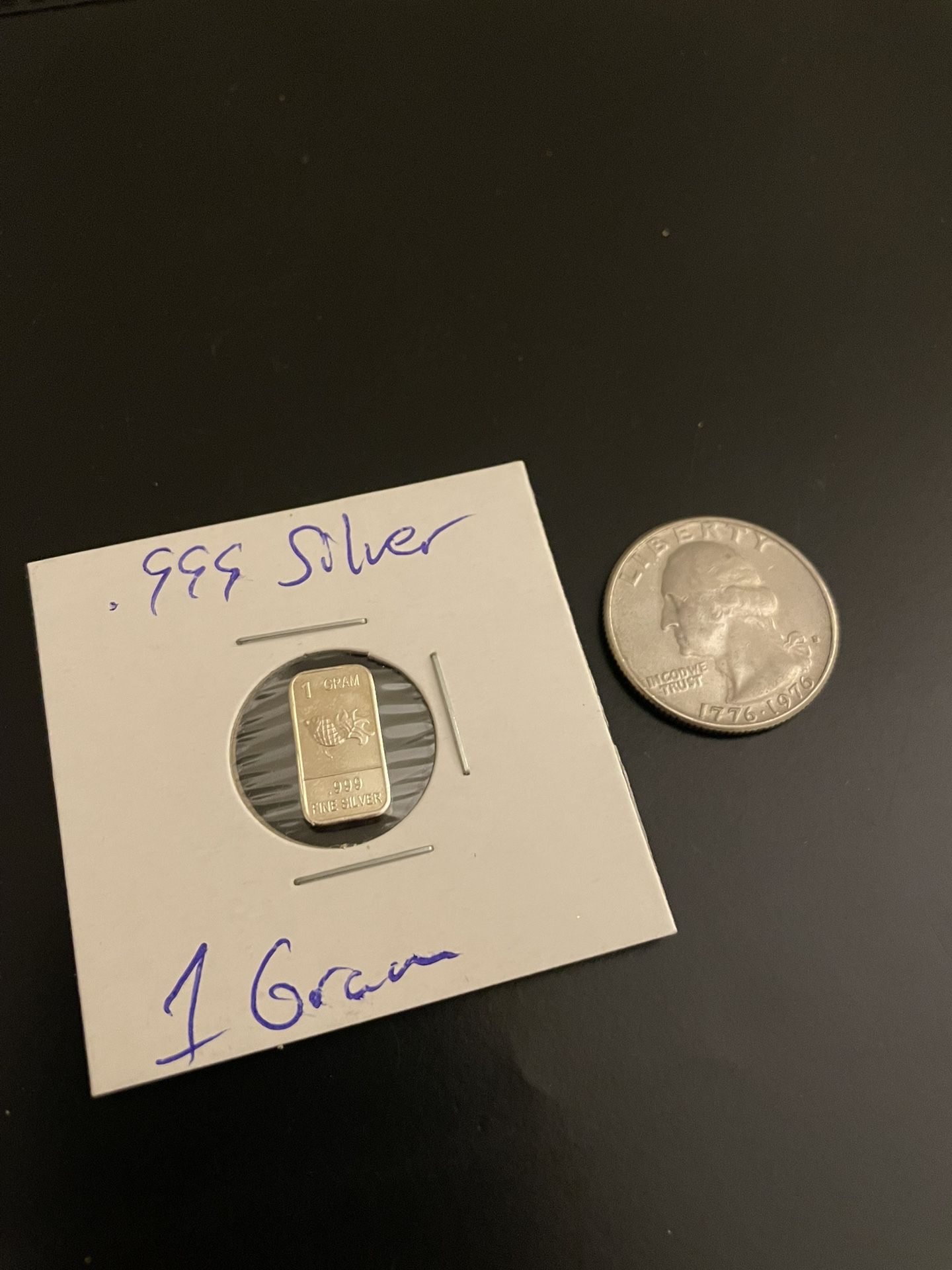 Silver Bar Collectible 