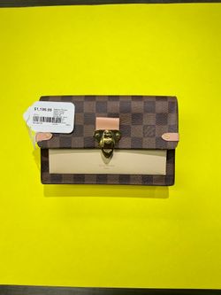 Louis Vuitton Eben Vavin Wallet on chain (chain missing/not supplied) Damier