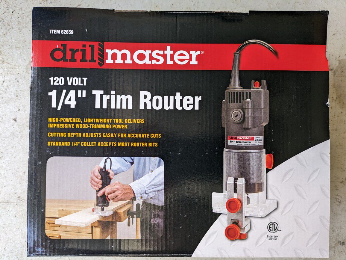$15 - 1/4" Brand New Router