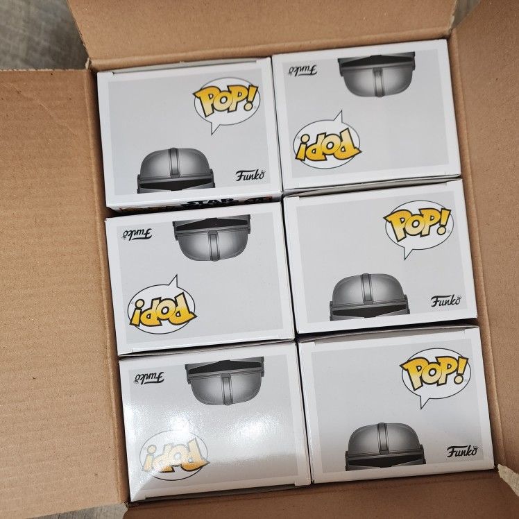 Funko Pop Star Wars 'The Mandolalorian' Case(6 Pack)