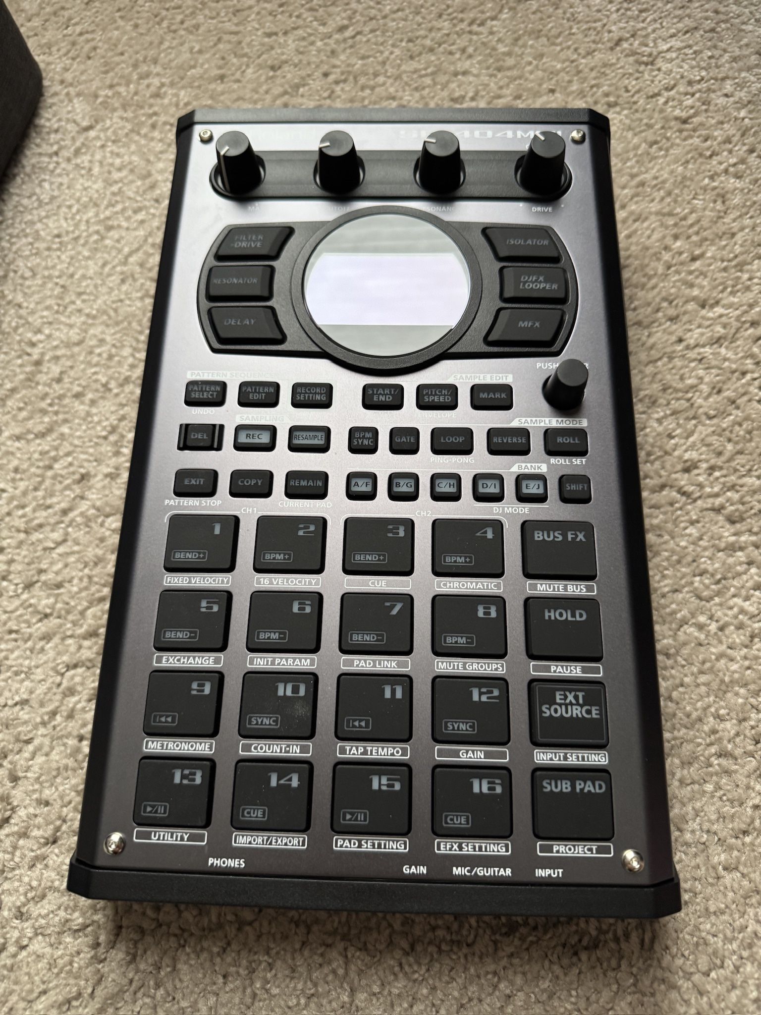 Roland SP-404 With Extras