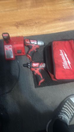 Milwaukee impact and drill