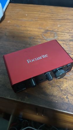Focusrite interface