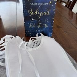 Bib Painting  For Baby Shower 
