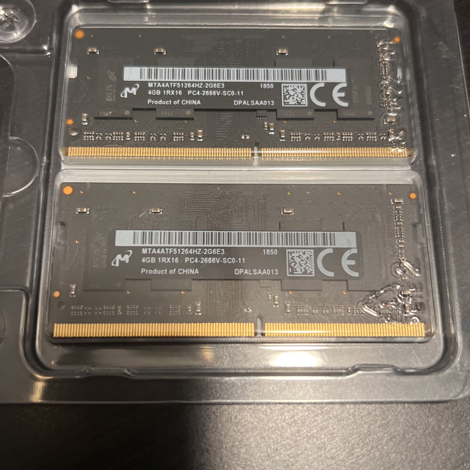 8gb Micron RAM Kit (2x 4gb)