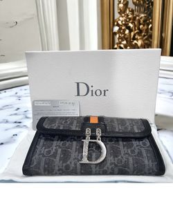 Authentic Christian Dior Canvas Wallet