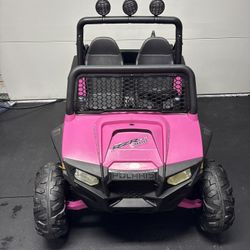 Peg Perego 12V Polaris RZR 900 – Pink (Gently Used)