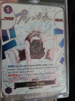 2 one piece cards