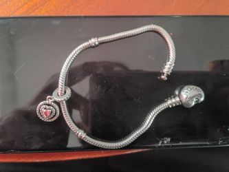 Pandora Pink Heart Braclet