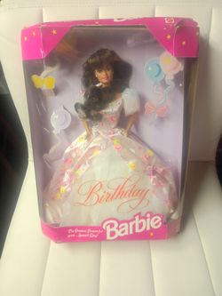 1996 Mattel Barbie Birthday Doll New In Box